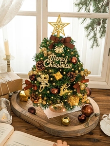 Cây thông Noel <span class=keywords><strong>mini</strong></span> cao cấp 45cm/60cm/120cm/150cm/180cm có đèn trang trí Giáng sinh 2025 cho nhà cửa, bàn hoặc sàn nhà - Product Image 2