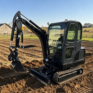 Mini-excavatrice agricole tout-terrain 3 tonnes avec cabine, hydraulique intégrale, vente chaude usine - Product Image 1