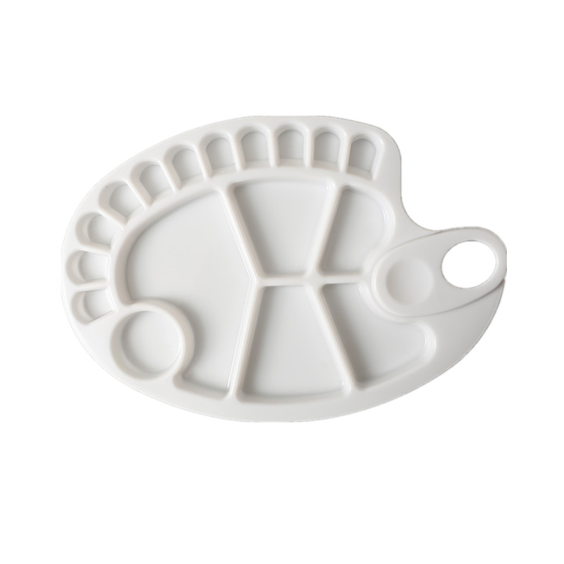 Большой размер Смешанная палитра пластиковая краска для художественной живописи, хорошее качество художественная Живопись Палитра