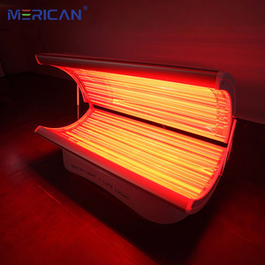 Merican LED Red Light <span class=keywords><strong>Therapy</strong></span> Cama Multi-Wavelengths Perto do Infravermelho Distante US Plug Desktop Tipo - Product Image 6