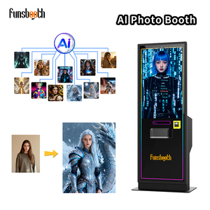 Cabina de Fotos Inteligente con IA 2025, Máquina Automática para Cambiar la Imagen del Rostro, Impresión Instantánea, Cabina de Fotos con IA para Eventos - Product Image 1