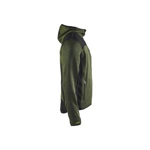 BLAKLADER - 493021174699XXL Chaqueta de punto Verde militar/Negro-EAN 7330509411421 CHAQUETAS DE TRABAJO INVIERNO SOFTSHELL Y CHAQUETAS ACOLCHADAS - Product Image 5
