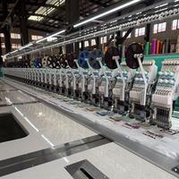 Machine à broder à paillettes d'ordinateur à grande vitesse et facile à utiliser Produit de qualité avec moteur central pour corde et broderie
