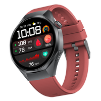 Hochwertige Anzeige Wasserdicht Magnetisches Laden 470mAh Akku Atemtraining Stressmonitor GE400 4G Smartwatch