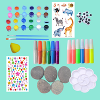Kit de Galets Naturels Bruts à Peindre pour DIY Créatif, Fournisseur de Pierres à Dessiner et à Colorier