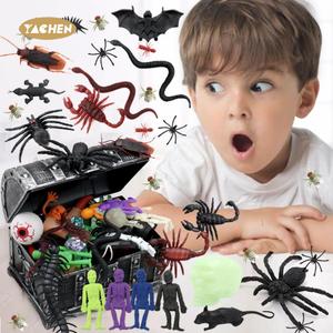 YACHEN-Boîte à trésors pour Halloween, jouet de clown, boîte surprise drôle et étrange pour fête d'Halloween, cadeau, nouveauté - Product Image 2