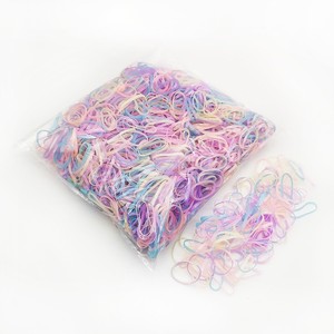 Vente en gros d'usine, élastiques en caoutchouc TPR colorés, bandeaux élastiques pour les petites filles - Product Image 5