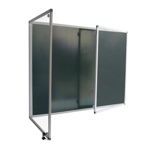 Có thể khóa khung nhôm kính an toàn bảng thông báo với chìa khóa - Product Image 6