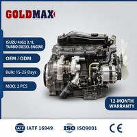 Rakitan Mesin Diesel Turbo GOLDMAX Isuzu 4JG2 3.1L 8971480760 untuk Trooper Bighorn MU Holden Jackaroo 4JG2-T Motor