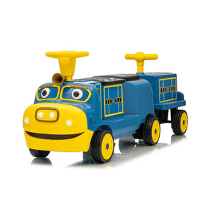 รถของเล่นไฟฟ้าสำหรับเด็กพลาสติกใช้แบตเตอรี่12V น่ารักสำหรับ2ถึง4ปีพร้อม MP3 & ความเร็ว<span class=keywords><strong>3</strong></span>-5 km/h - Product Image 1