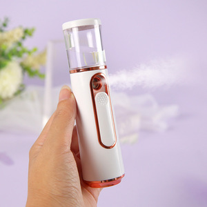 Nano Face <span class=keywords><strong>Mister</strong></span> tragbarer praktischer Nebelsprayer USB wiederaufladbarer Mini-Gesichtssprayer für Hautpflege, Wimpernverlängerungen - Product Image 1
