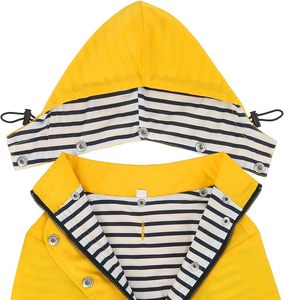 Dog Raincoat Waterproof Dog Jacket Adjustable Hooded Windproof Full Coverage Pet Summer Lightweight Raincoat <b>for</b> Outdoor Walking - Product Image 2