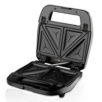 RAF marque 3in1 revêtement antiadhésif presse gril détachable petit déjeuner Sandwich Maker