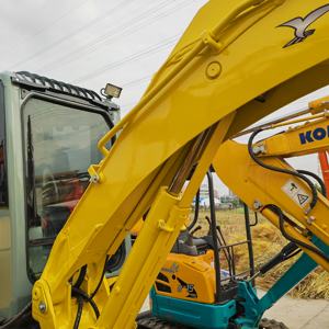 Offre Spéciale bien entretenu utilisé Yanmar ViO55 Mini pelle sur chenilles ViO35 ViO15 ViO80 Machines de construction à vendre pas cher - Product Image 6