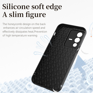 Para VIVO V23 5G V23e Funda dura TPU Silicona Parachoques Funda de teléfono a prueba de golpes VIVO Y21 2020/Y33s Cubierta de la carcasa - Product Image 5