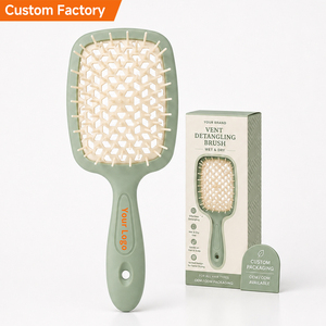 <span class=keywords><strong>Brosse</strong></span> démêlante pour <span class=keywords><strong>cheveux</strong></span> avec picots en nylon flexibles pour <span class=keywords><strong>cheveux</strong></span> secs et humides et massage du cuir chevelu OEM - Product Image 1