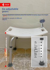 Étagères de rangement pour salle de bain, modèle augmentant la hauteur, multifonctionnelles, en fer forgé, support de rangement, clip de fixation pour salle de bain, étagère de toilette - Product Image 6