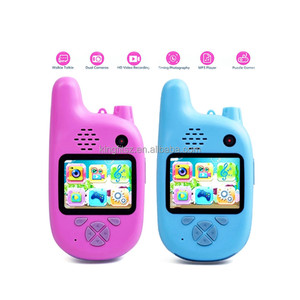 Kids Camera & Walkie Talkie 2G 20MP Dual Lens 2-in-1 Toy with CMOS Sensor MicroSD Fixed Focus Full HD Video Two-Way Calling - Product Image 2