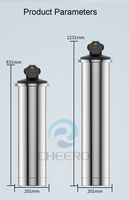 Yüksek akış hızı 5000 L/H bütün ev su arıtma açık paslanmaz çelik konut Ultra filtrasyon UF membran su filtresi