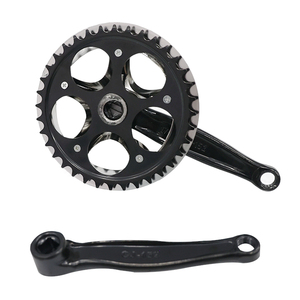 Hợp kim & nhôm Tốc độ duy nhất 36t gấp đường xe đạp crankset 152mm Chuỗi bánh xe với rỗng răng tấm Shimano Phụ tùng xe đạp - Product Image 3
