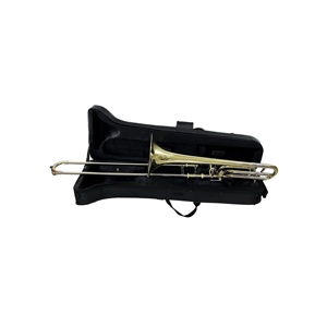 Trombone Ténor SEASOUND OEM JYTB505 en Laiton, Clé Sib/Fa, Coulisse d'Accord Dorée, Instrument de Musique - Product Image 6