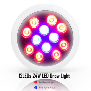 Lampe de culture de plantes à spectre complet 18W 20W 25W, lumière LED pour fruits du dragon en extérieur, mini lampe de culture LED pour la plantation dans les petits espaces - Product Image 5