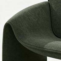 Canapé monobloc en mousse moulée - Design Chesterfield moderne - Écologique et durable - Idéal pour appartement - Doux et offrant un excellent soutien