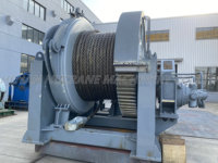 Chantier naval cale sèche régulation de vitesse en continu 75t treuil de cale hydraulique