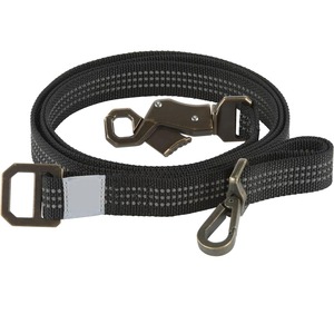 Hot <b>sale</b> Durable Reflective Nylon Webbing Dog Leash Lead With Rugged Metal Trigger Claw Clasp - Product Image 1