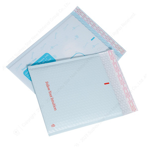 Correo de burbujas blancas para embalaje de mensajería acolchado de joyería con cinta adhesiva para sobres acolchados de comercio electrónico para bolsas de envío - Product Image 6