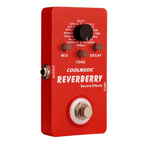 Pédale multi-effets pour guitare 9V DC, réverbération numérique, pédales multi-effets pour guitare - Product Image 3