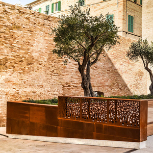 Paravents décoratifs en métal DIY pour cour et séparateurs de pièce - Étanches et résistants aux intempéries, pour intérieur/extérieur, pour salon et usage domestique - Product Image 5