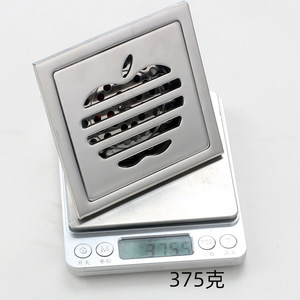 Desagüe de Piso Cuadrado de Acero Inoxidable de Doble Uso, Conexión Roscada Anticorrosión, para Baño y Lavadora - Product Image 1