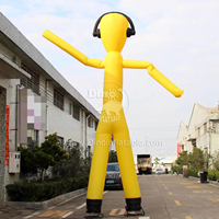 Danseur d'air publicitaire personnalisé Jouets gonflables du ciel extraterrestre Tube gonflable Guy à vendre