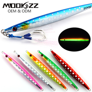 MOOKZZ Gekito Jig <span class=keywords><strong>Strike</strong></span> 100g 150g 200g Long Casting Jigs Metal Jig Señuelo de Pesca Barco costero Pesca Agua de Mar Cebo de Pesca - Product Image 1