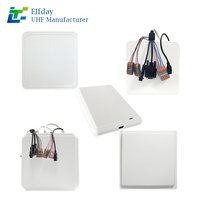 Lector de Tarjetas RFID de Plástico, Impermeable, de Largo Alcance, Protocolo ISO 18000-6C, Compatible con Múltiples Sistemas Operativos, para Control de Acceso en Estacionamientos