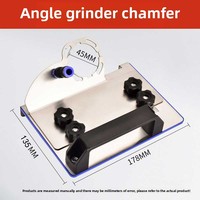 Nouvelle Meuleuse d'Angle Portable Type 100 pour Chanfreinage de Carrelage à 45 Degrés, Outil de Fixation de Carrelage pour le Travail du Bois