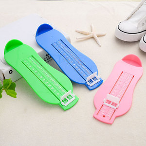 Dispositivo de medición de pies para niños, regla para medir la longitud del pie, dispositivo de medición de pies para bebés que compran zapatos, pie - Product Image 1
