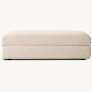 Banc de fin de <span class=keywords><strong>lit</strong></span> Rhoohill personnalisé en tissu RH pour chambre à coucher, villa, salon, repose-pieds, chaise de maquillage - Product Image 2