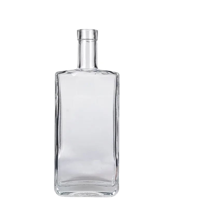 Free samples material low price 500ml 700ml 750ml liquor wine whisky glass bottles