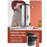 Bouilloire électrique commerciale en acier inoxydable Winners avec filtre, distributeur d'eau chaude à température contrôlée pour café, thé, lait