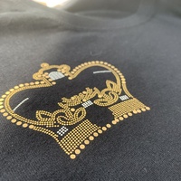 Fer sur bon marché Hot Fix Plain Spangles Wholesale Design Custom Motif Logo Hotfix Spangles Sequins Transfers for T Shirt