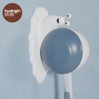 Soporte Creativo para Cepillo de Dientes de Plástico con Forma de Dibujos Animados para Baño