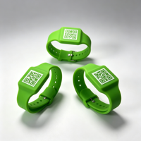 Bracelet RFID UHF longue portée, bracelet intelligent lisible pour le suivi du personnel et la gestion des actifs