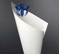 Rouleau de feuille plastique givrée PP PVC PE PC, film polyéthylène translucide mat, traitement personnalisé disponible