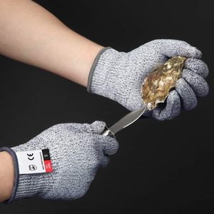 Guantes Resistentes a Cortes <span class=keywords><strong>de</strong></span> Polietileno, Guantes <span class=keywords><strong>de</strong></span> Protección Nivel 5 para Cocina - Product Image 2