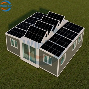 Winfair Trung Quốc Năng Lượng Mặt Trời Modular Hiện Đại Prefab Đúc Sẵn 20ft Di Động Có Thể Rộng Container Nhà Nhà Với Phòng Tắm Sẵn Sàng Lo Sống - Product Image 1
