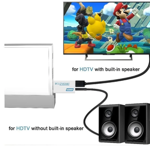 Convertidor de Wii a HDMI, Escalador 1080P, Baja Latencia, Adaptador Full HD con Audio de 3.5mm para HDTV, Monitor, Proyector, Juegos Retro - Product Image 6