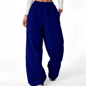 Pantalon de survêtement large délavé à l'acide personnalisé pour enfants, avec cordon de serrage, coupe ample, vente en gros pour marques de vêtements pour enfants - Product Image 4