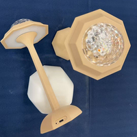 Lampe de table LED romantique à effet d'ondulation d'eau et de lucioles pour chambre à coucher, veilleuse d'ambiance pour un sommeil réparateur, vente en gros